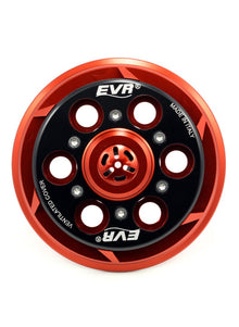 EVR Anti-clank Drukplaat Koppeling - basis rood / zwarte topplaat Ducati Hypermotard 1100S (2007-2009)