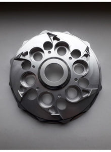 EVR Anti-clank basisplaat voor anti-clank drukplaat - Zilver Ducati Hypermotard 1100S (2007-2009)