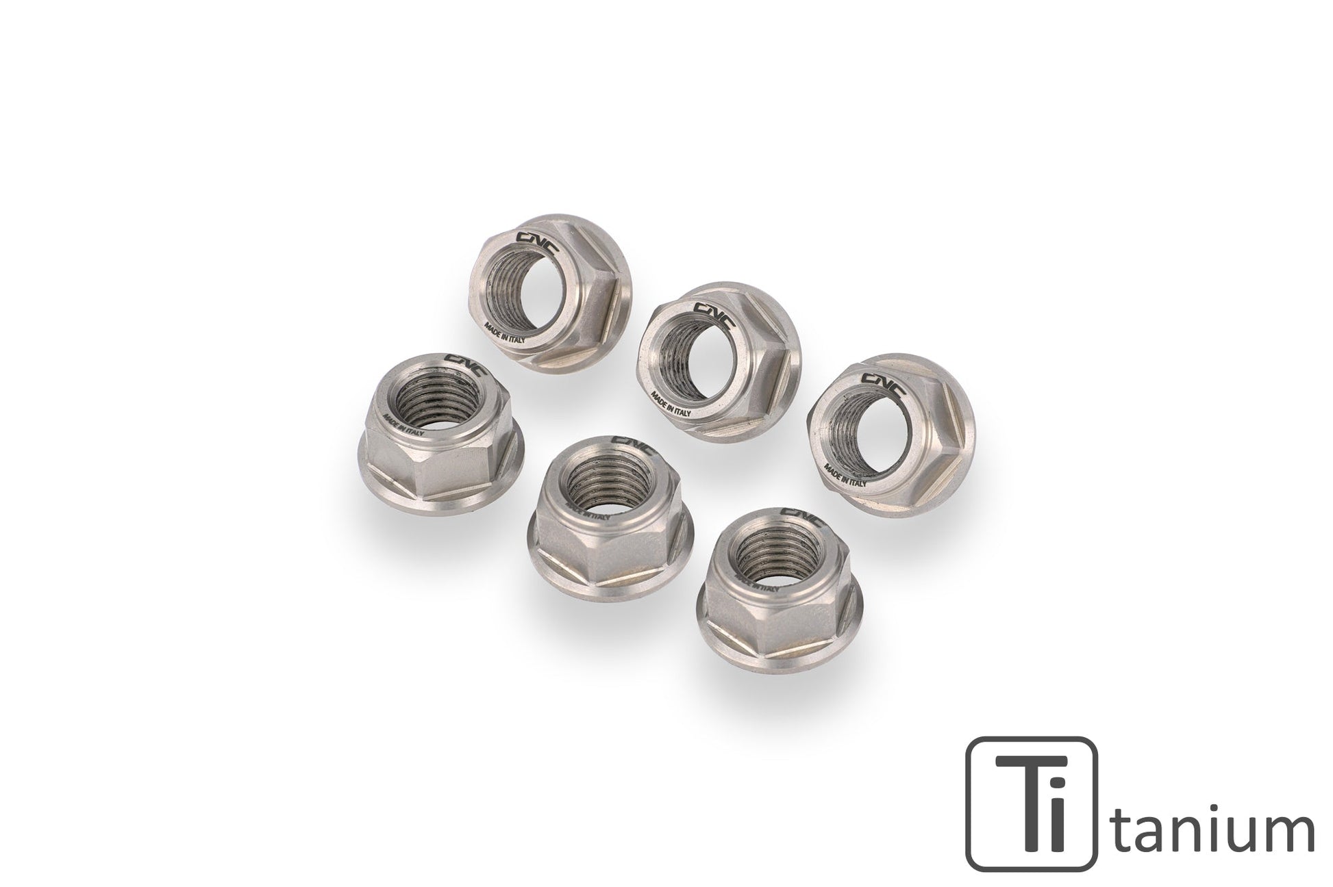 Achtertandwielmoeren Titanium set (6 st.) Ducati Panigale V2S FB63 (2026)