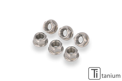 Achtertandwielmoeren Titanium set (6 st.) Ducati Panigale V2 MM93 (2026)