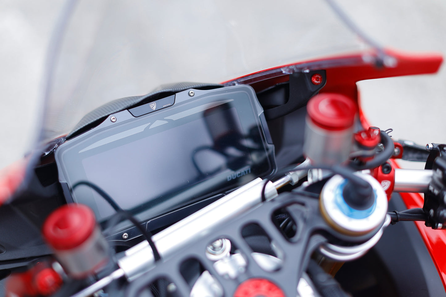 Dashboard beschermer frame Ducati Panigale V4 Tricolore Italia (2025+)