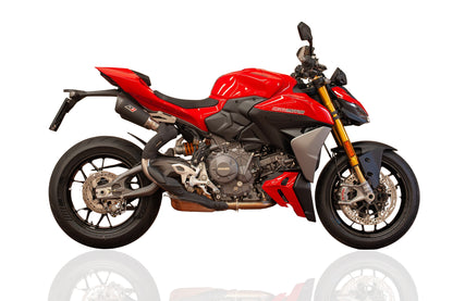QD slip-on uitlatenset (2 st.) Gunshot Dark Matter Ducati Streetfighter V2 (2025+)