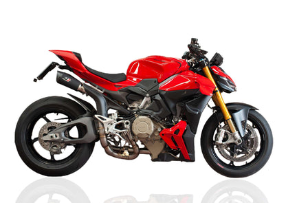 QD volledig uitlaatsysteem (Racing) Ducati Streetfighter V4 (2025+)