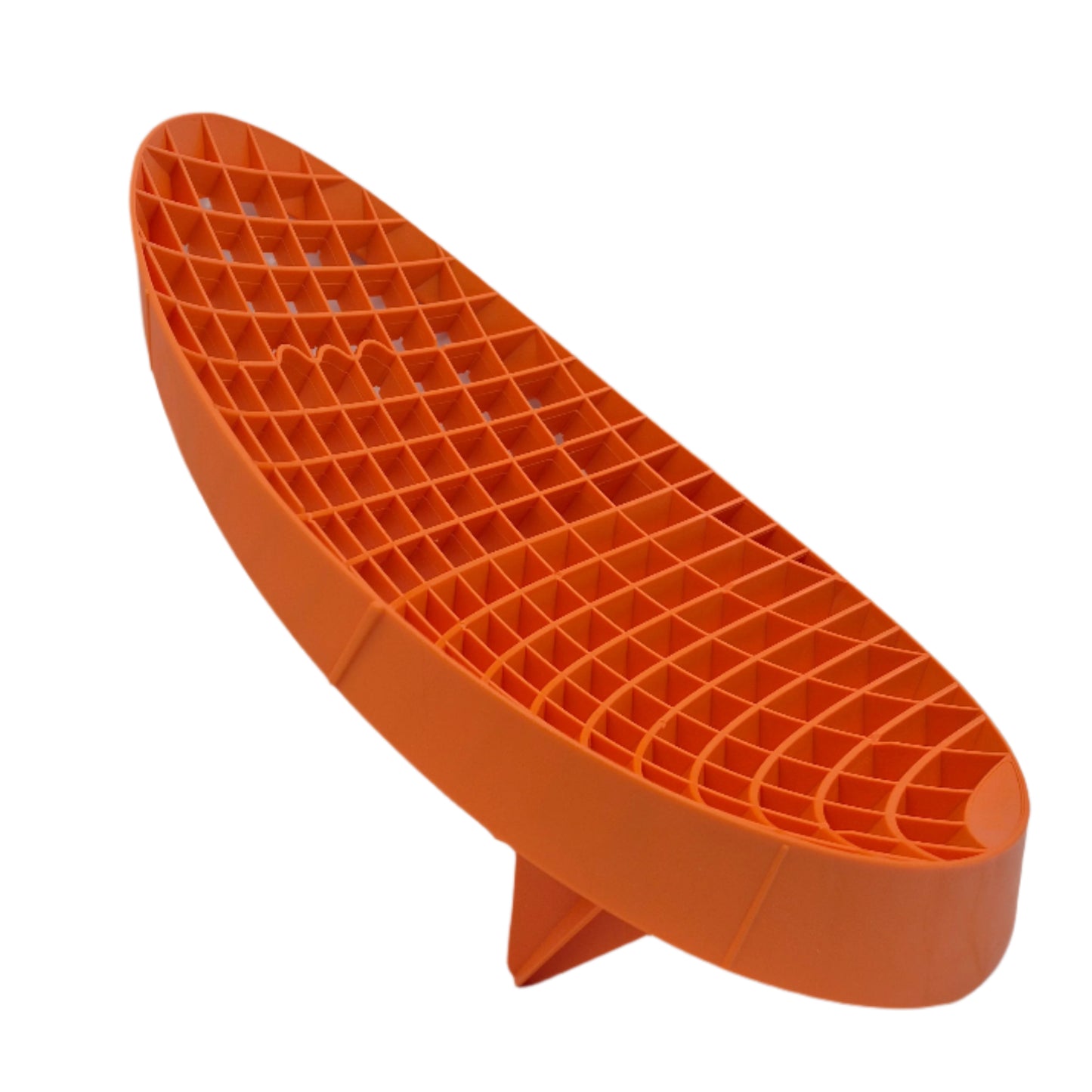 D Con Mitt Slide Rinse – Oranje Emmerinsert voor Veilig Spoelen tijdens Motor- en Auto-Detailing zijaanzicht