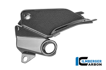 Cover aan de zijkant van de tank links glanzend carbon Ducati Panigale V4R ((2026+))