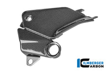 Cover aan de zijkant van de tank links glanzend carbon Ducati Panigale V4R ((2026+))