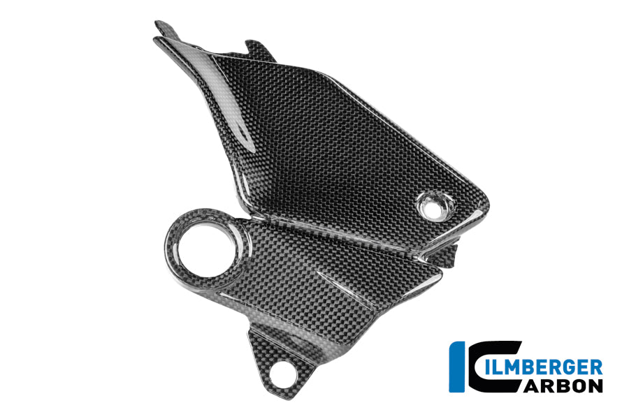 Cover aan de zijkant van de tank rechts glanzend carbon Ducati Panigale V4R ((2026+))