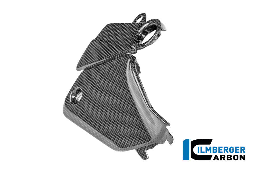 Cover aan de zijkant van de tank rechts glanzend carbon Ducati Panigale V4R ((2026+))