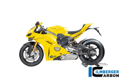 Achterbrugbeschermer (links) glanzend carbon Ducati Panigale V4R (2026+)
