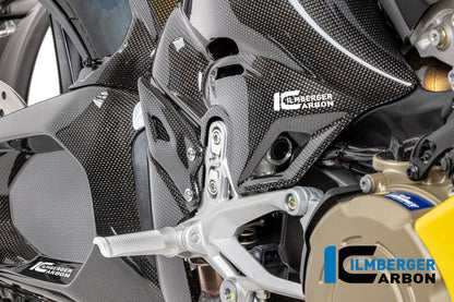 Hielbeschermer (rechts) glanzend carbon Ducati Panigale V4R (2026+)