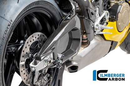 Achterbrugbeschermer (rechts) glanzend carbon Ducati Panigale V4R (2026+)