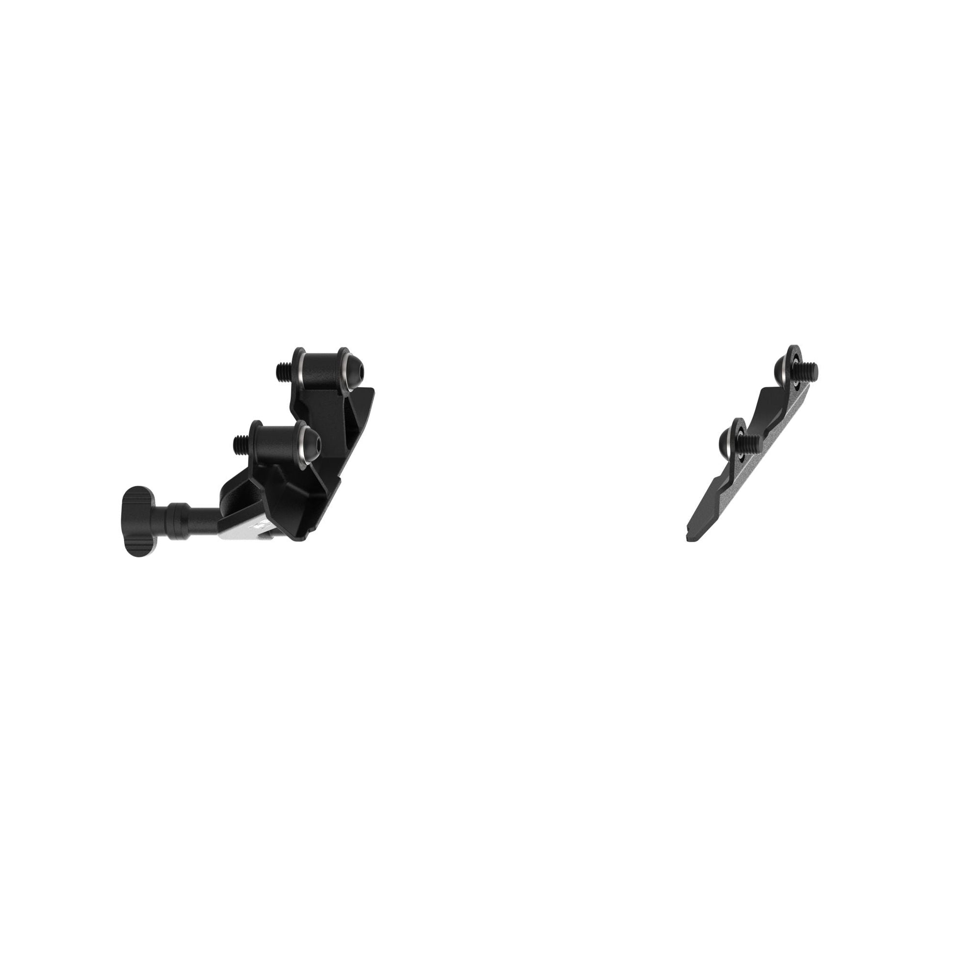 Evotech Footpeg Rear facing Action Camera / Pillion Peg Cover Mount  -  Triumph Street Triple 765 R (2023+) (Right-hand Side)