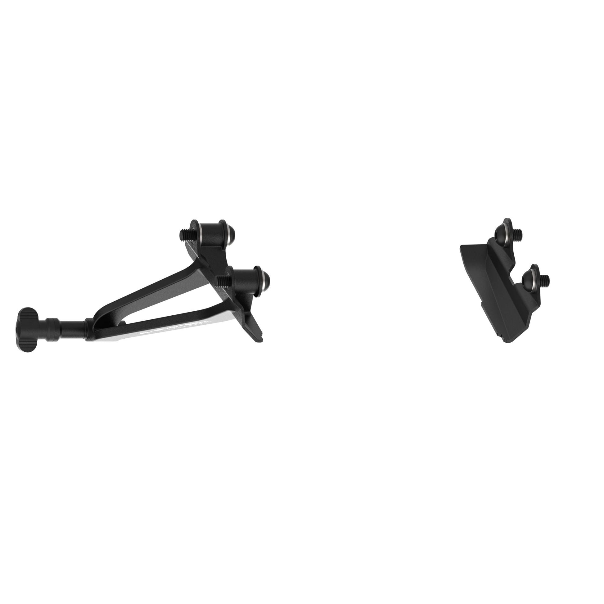 Evotech Footpeg Rear facing Action Camera / Pillion Peg Cover Mount  -  Triumph Street Triple 765 RS (2023+) (Right-hand Side)
