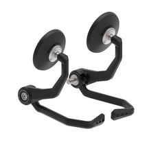 Bar End Spiegels (Retro) incl. Rem- en Koppelingshendel Beschermer Set Evotech - Suzuki DR-Z4SM (2025+)