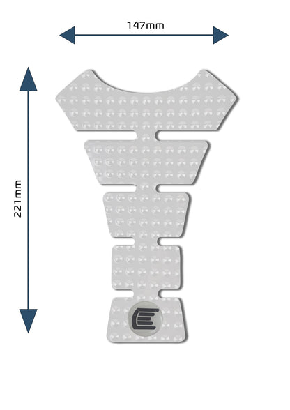 Eazi-Grip centre tankpad Design F – Evo of Pro – helder of zwart