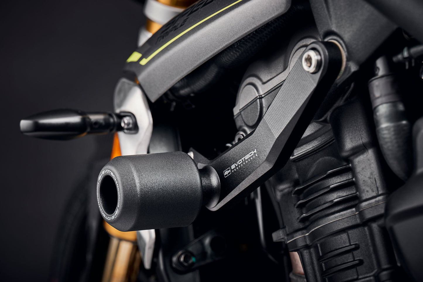 Evotech Triumph Speed Triple 1200 RS Valblokken set (2021+)