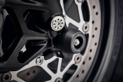 Voor- en Achteras Sliderset Evotech - Triumph Street Triple 765 RX (2026)