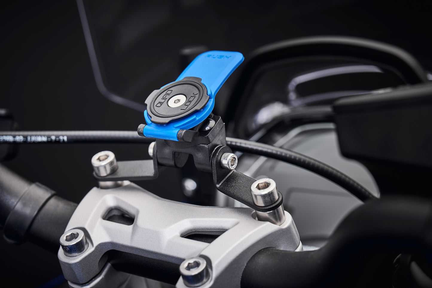 Navigatiesteun (stuurklemmontage) Evotech Performance voor Quad Lock - Triumph Tiger Sport 660 (2022+)