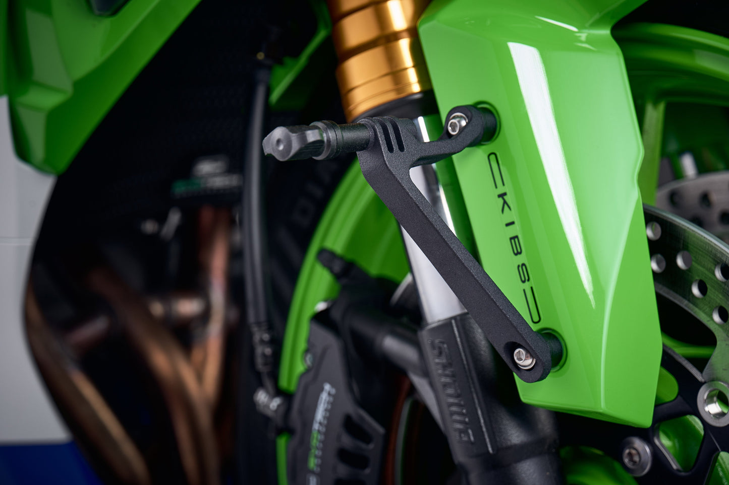Evotech Action / Safety Camera Front Mudguard Mount -  Kawasaki Ninja ZX-10RR (2021+)