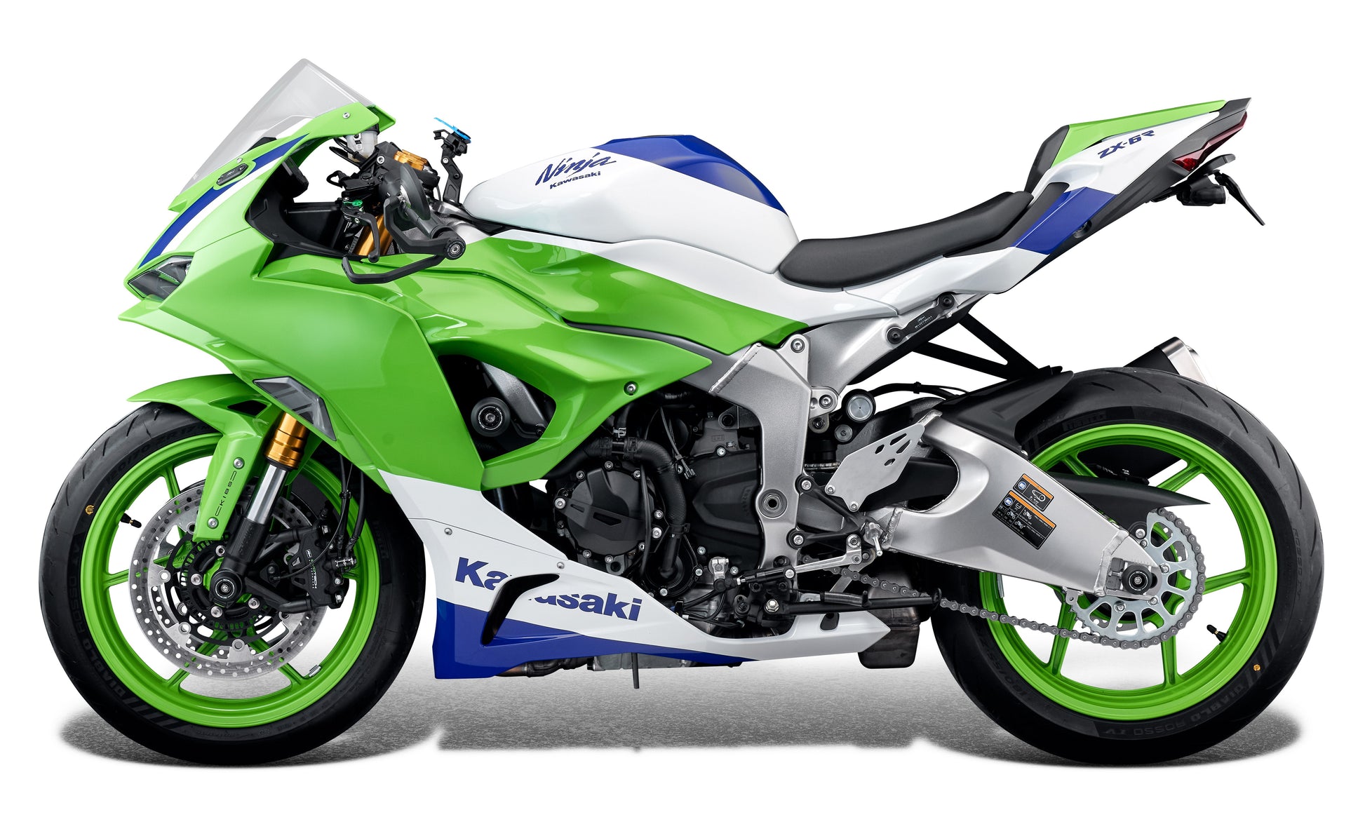 Evotech Kawasaki Ninja ZX-6R 40th Anniversary Edition Pillion Footpeg Blanking Plate (2024+)