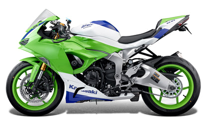 Evotech Kawasaki Ninja ZX-6R 40th Anniversary Edition Pillion Footpeg Blanking Plate (2024+)