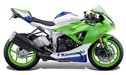 Evotech Kentekenplaathouder - Kawasaki Ninja ZX-6R 40th Anniversary Edition (2024+)