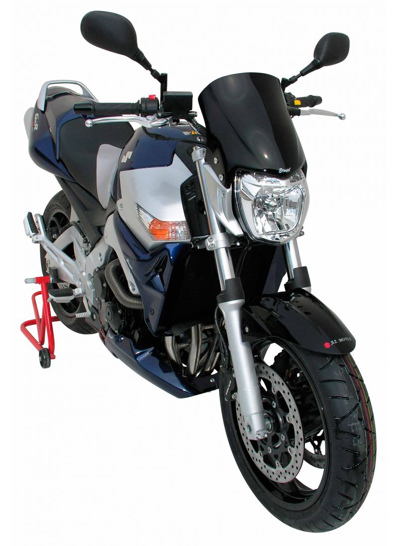 Ermax Touring flyscreen windshield 30cm GSR600 2006-2007 (incl. installation kit)