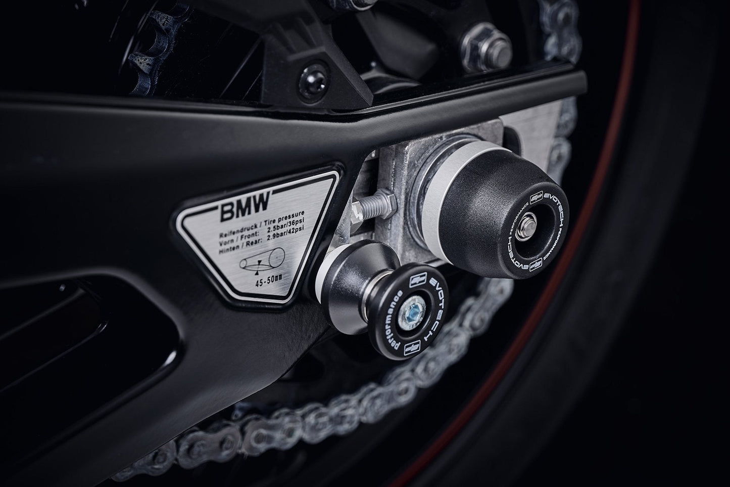 Achterbrug Beschermer Set Evotech Performance - BMW S 1000 RR (2012-2014)