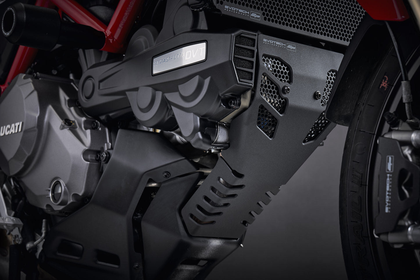Evotech Ducati Multistrada 1260 S Radiatorcover Oliekoelercover en Motorblok Beschermer Set (2018-2020)