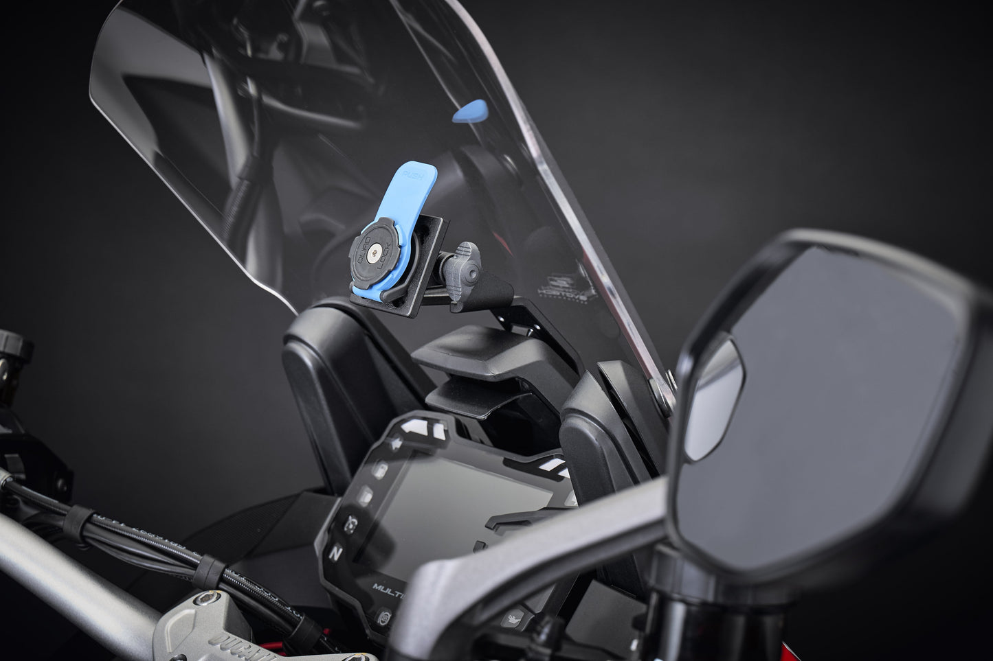 Navigatiesteun Evotech Performance voor Quad Lock - Ducati Multistrada 1260 Enduro (2019 - 2021)