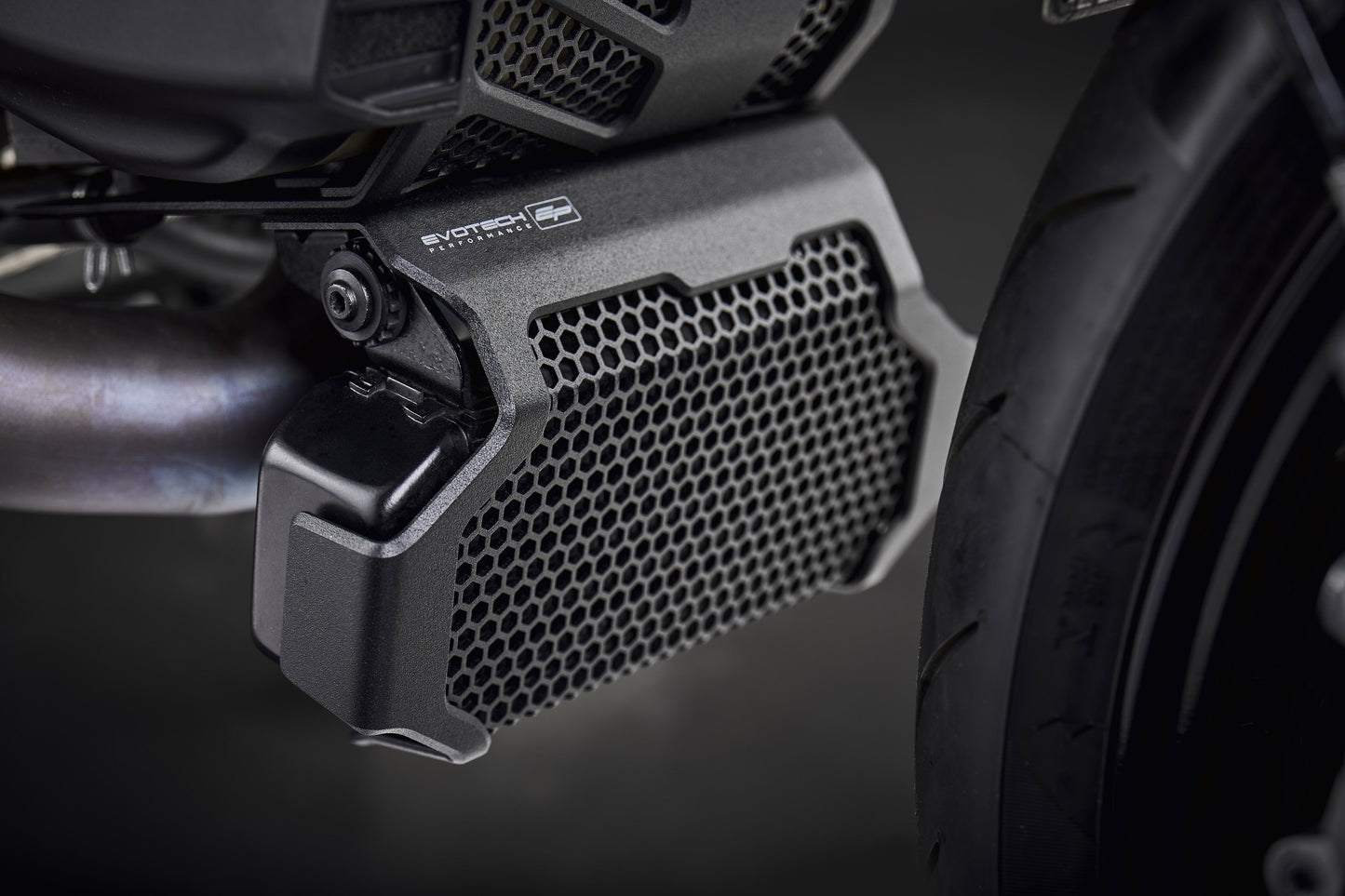 Evotech Ducati Hypermotard 950 RVE Oliekoeler Beschermer (2020-2025)