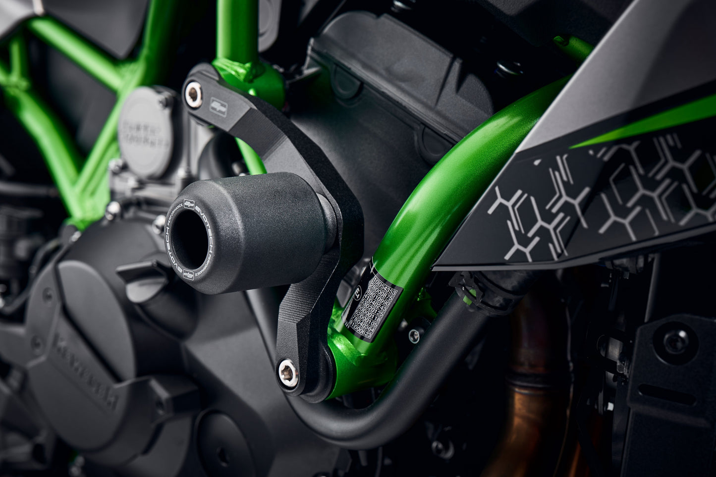 Evotech Kawasaki Z H2 Main Frame Valblokken set (2020+)