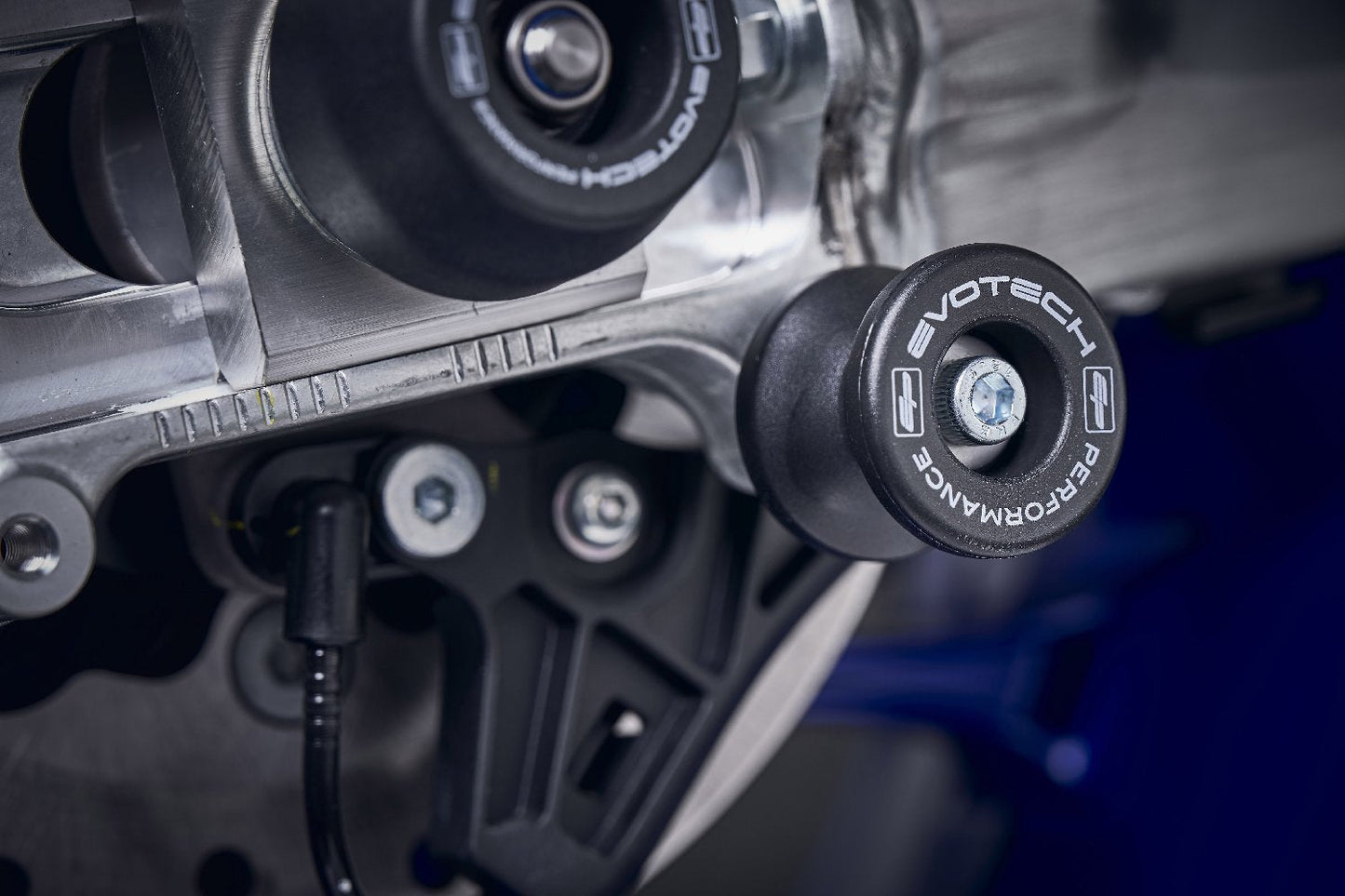 Evotech Paddock Stand Bobbins - Yamaha YZF-R1M (2015-2019)