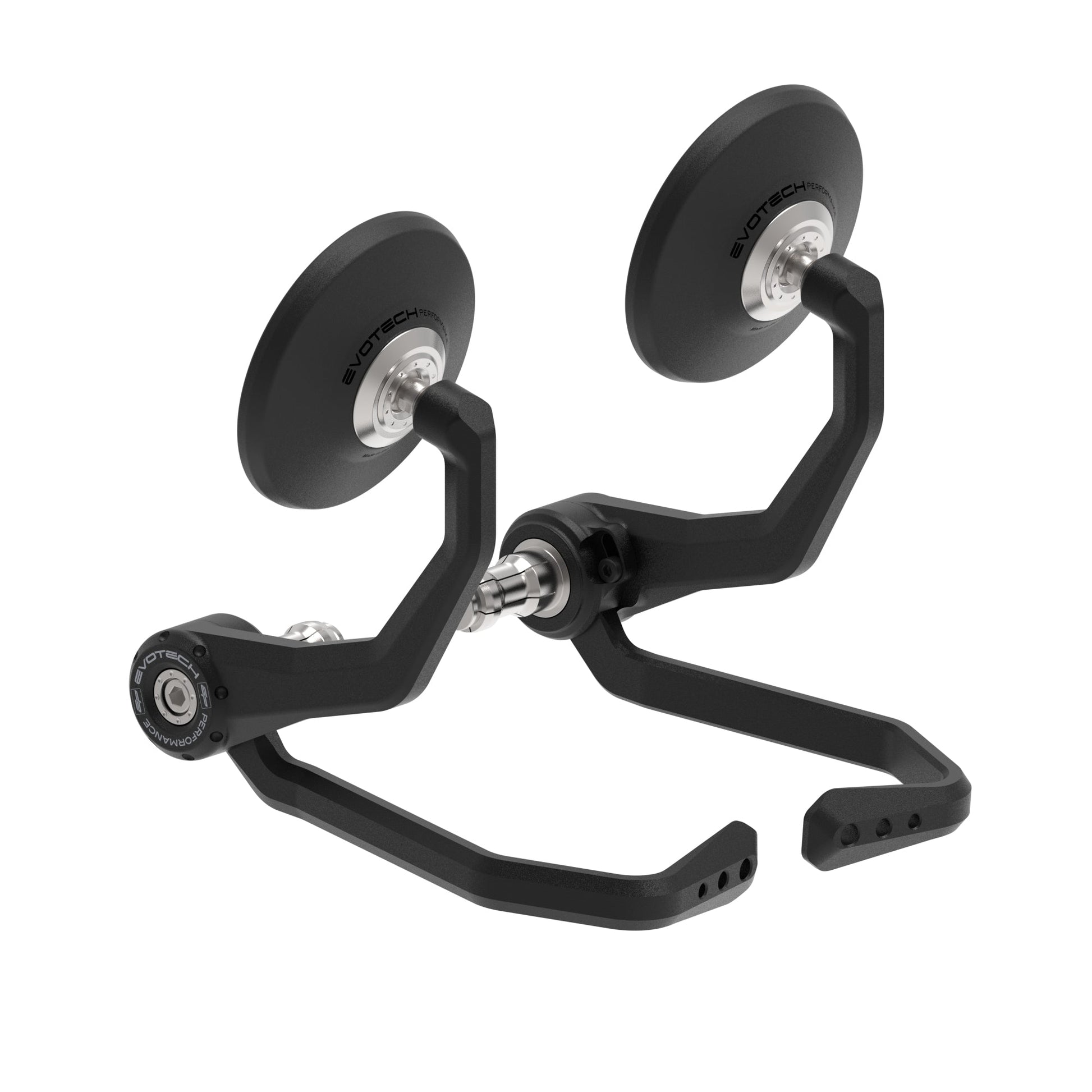 Evotech Bar End Spiegels incl. remhendel en koppelingshendel beschermers - Kawasaki Ninja 650 40th Anniversary Edition (2024+)