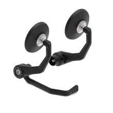 Bar End Spiegels (Retro) incl. Remhendel Beschermer Set Evotech - Triumph Street Triple S (660) (2020+)