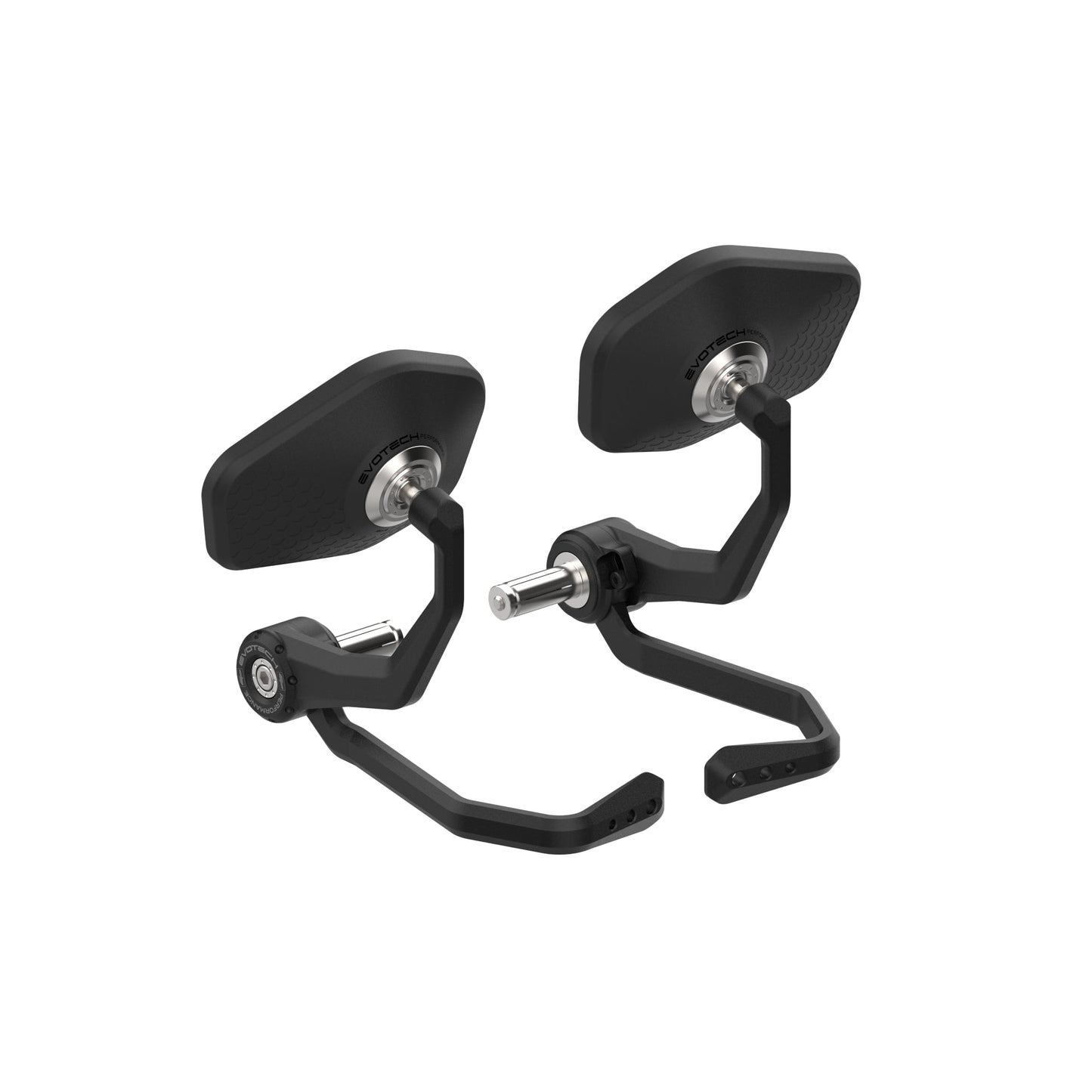 Evotech Sport Bar-End Spiegelset incl. Remhendel en Koppelingshendel beschermer - Kawasaki Ninja 650 (2017+)