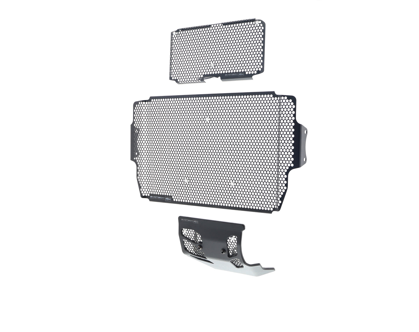 Evotech Ducati Multistrada 1260 Enduro Radiatorcover Oliekoelercover en Motorblok Beschermer Set (2019 - 2021)