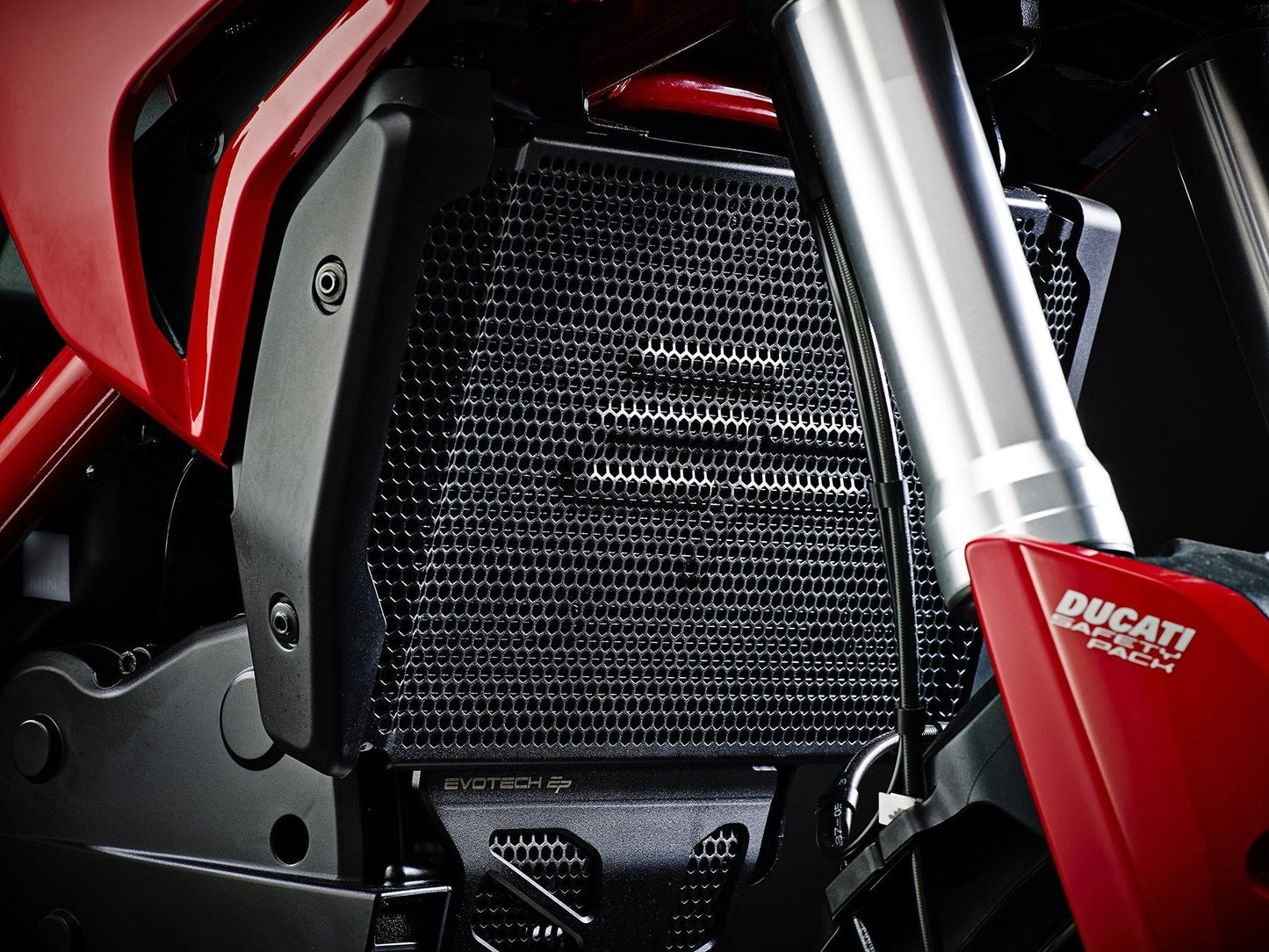 Evotech Ducati Hypermotard 821 SP Radiatorcover 2013 - 2015