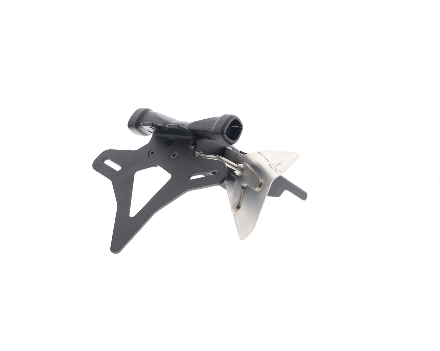 Evotech Ducati Hypermotard 950 RVE Kentekenplaathouder (2020-2025) (Termignoni Single Race Exhaust Compatible)