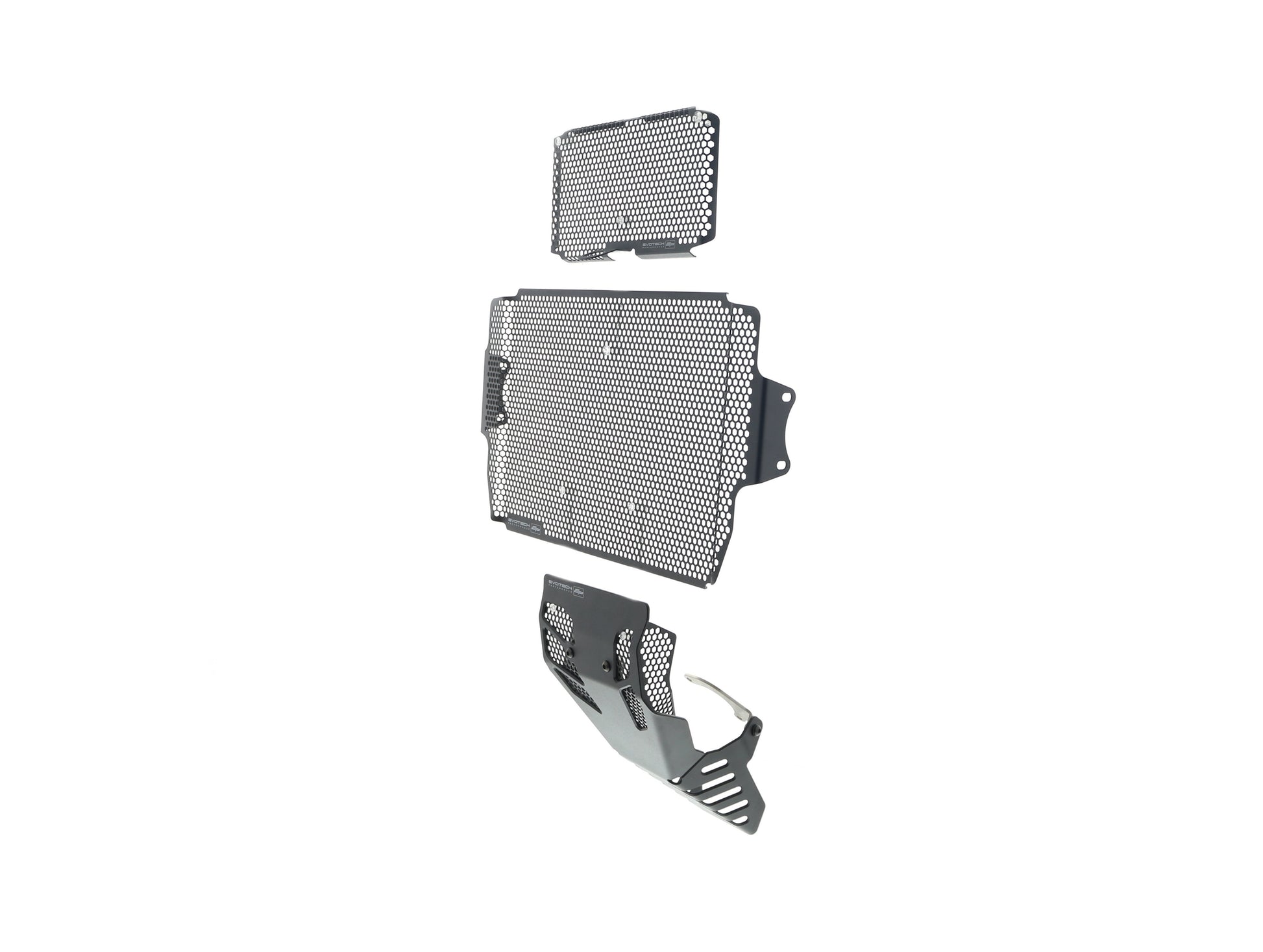 Evotech Ducati Multistrada 1260 S Grand Tour Radiatorcover Oliekoelercover en Motorblok Beschermer Set 2020