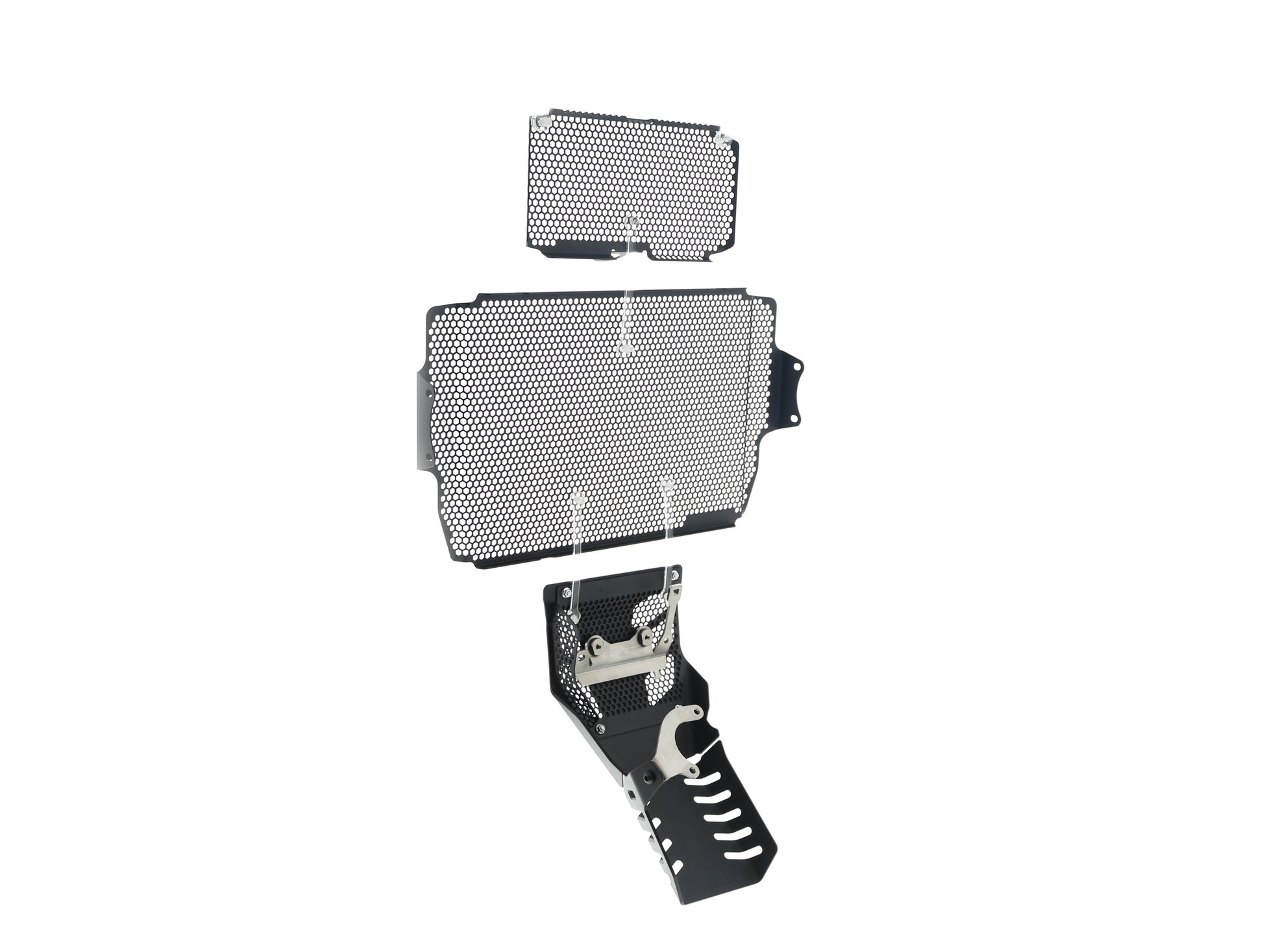 Evotech Ducati Multistrada 1260 S Grand Tour Radiatorcover Oliekoelercover en Motorblok Beschermer Set 2020