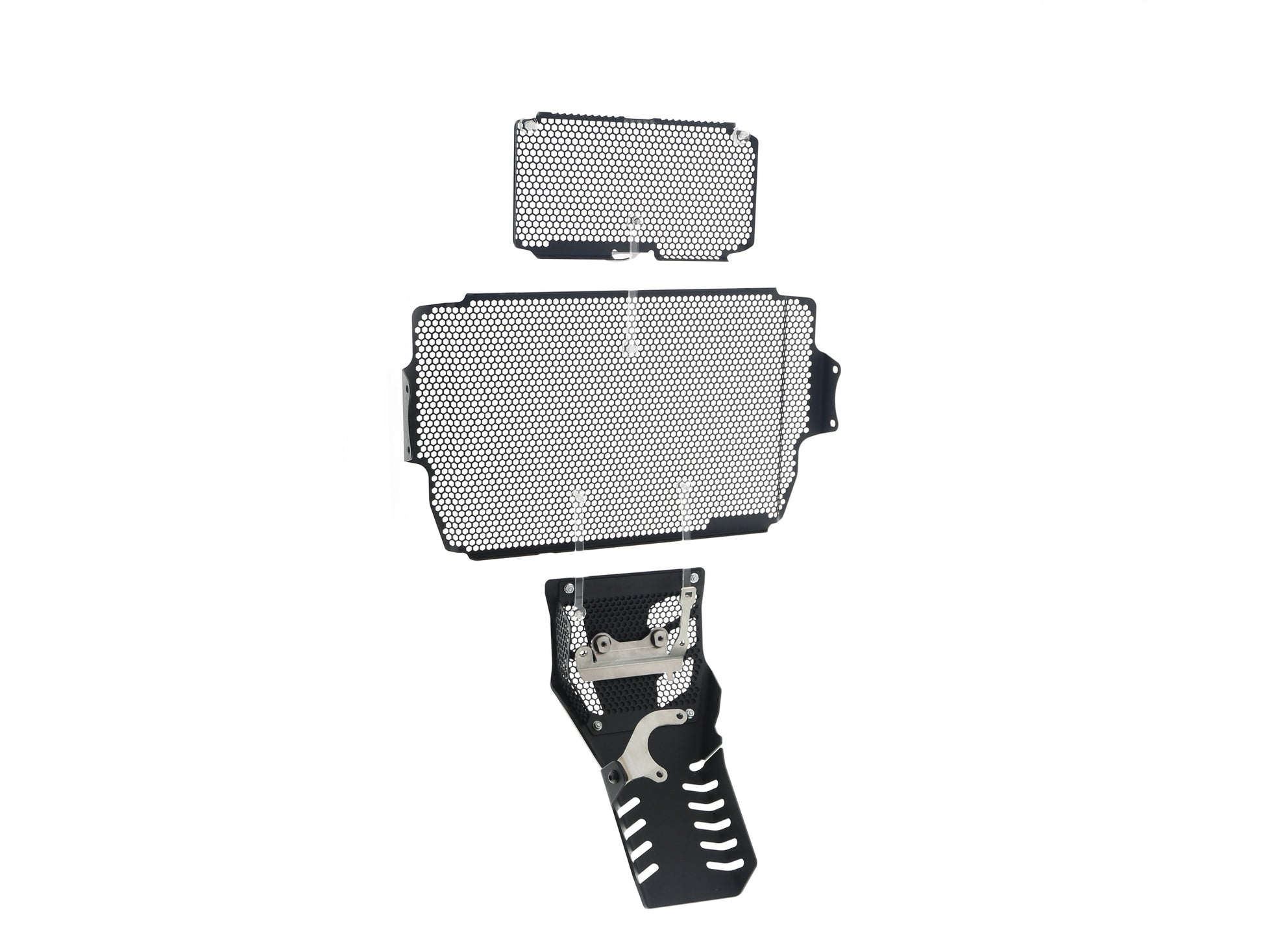 Evotech Ducati Multistrada 1260 S Grand Tour Radiatorcover Oliekoelercover en Motorblok Beschermer Set 2020