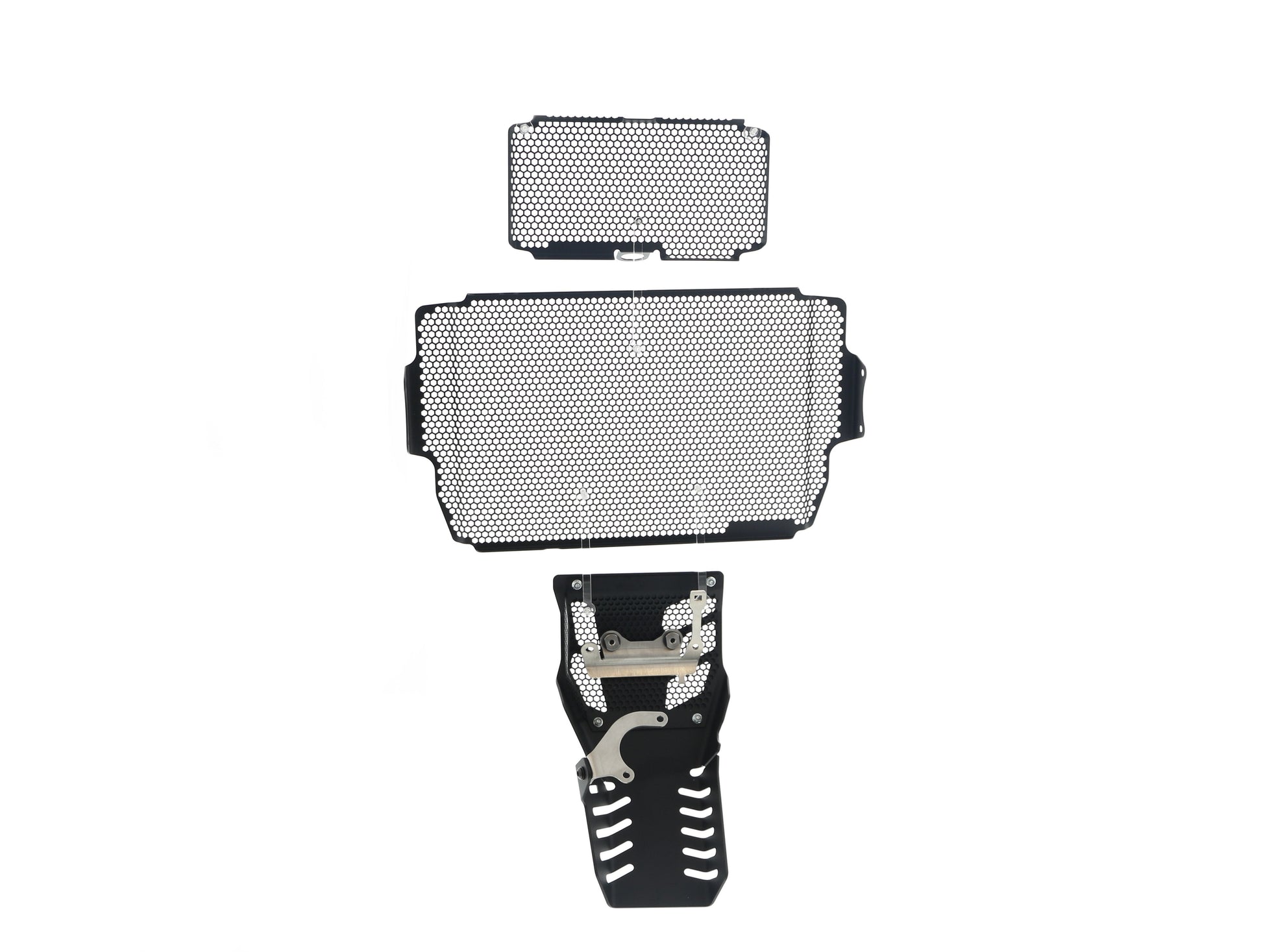 Evotech Ducati Multistrada 1260 S Grand Tour Radiatorcover Oliekoelercover en Motorblok Beschermer Set 2020