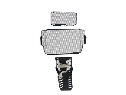 Evotech Ducati Multistrada 1260 S Grand Tour Radiatorcover Oliekoelercover en Motorblok Beschermer Set 2020