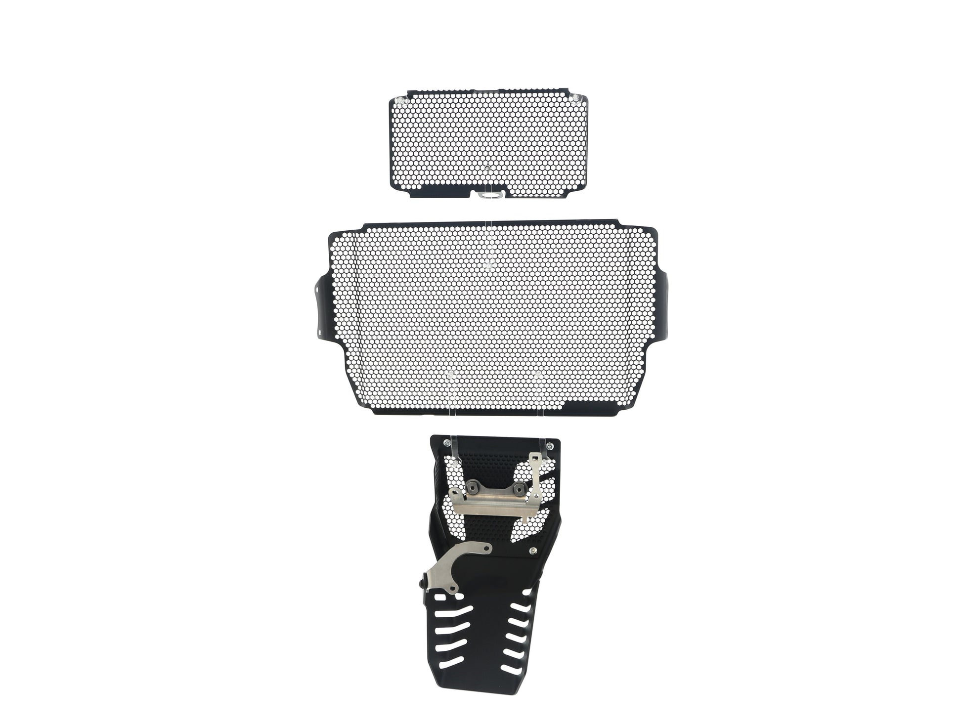 Evotech Ducati Multistrada 1260 S Grand Tour Radiatorcover Oliekoelercover en Motorblok Beschermer Set 2020