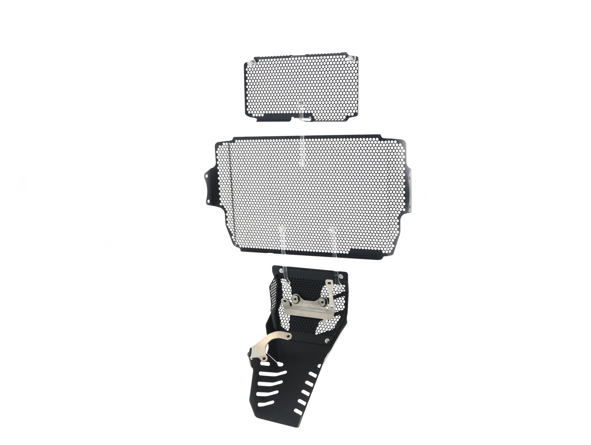 Evotech Ducati Multistrada 1260 S Grand Tour Radiatorcover Oliekoelercover en Motorblok Beschermer Set 2020