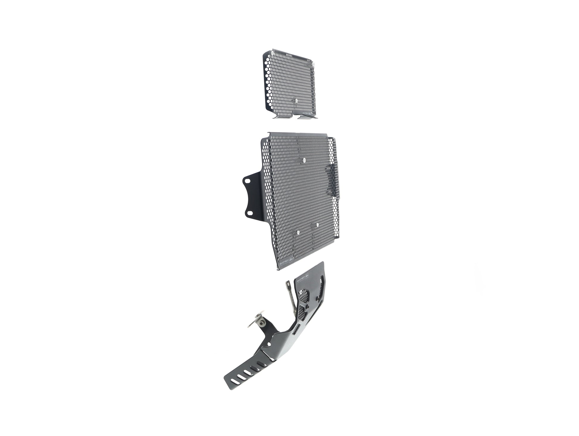 Evotech Ducati Multistrada 1260 S Grand Tour Radiatorcover Oliekoelercover en Motorblok Beschermer Set 2020