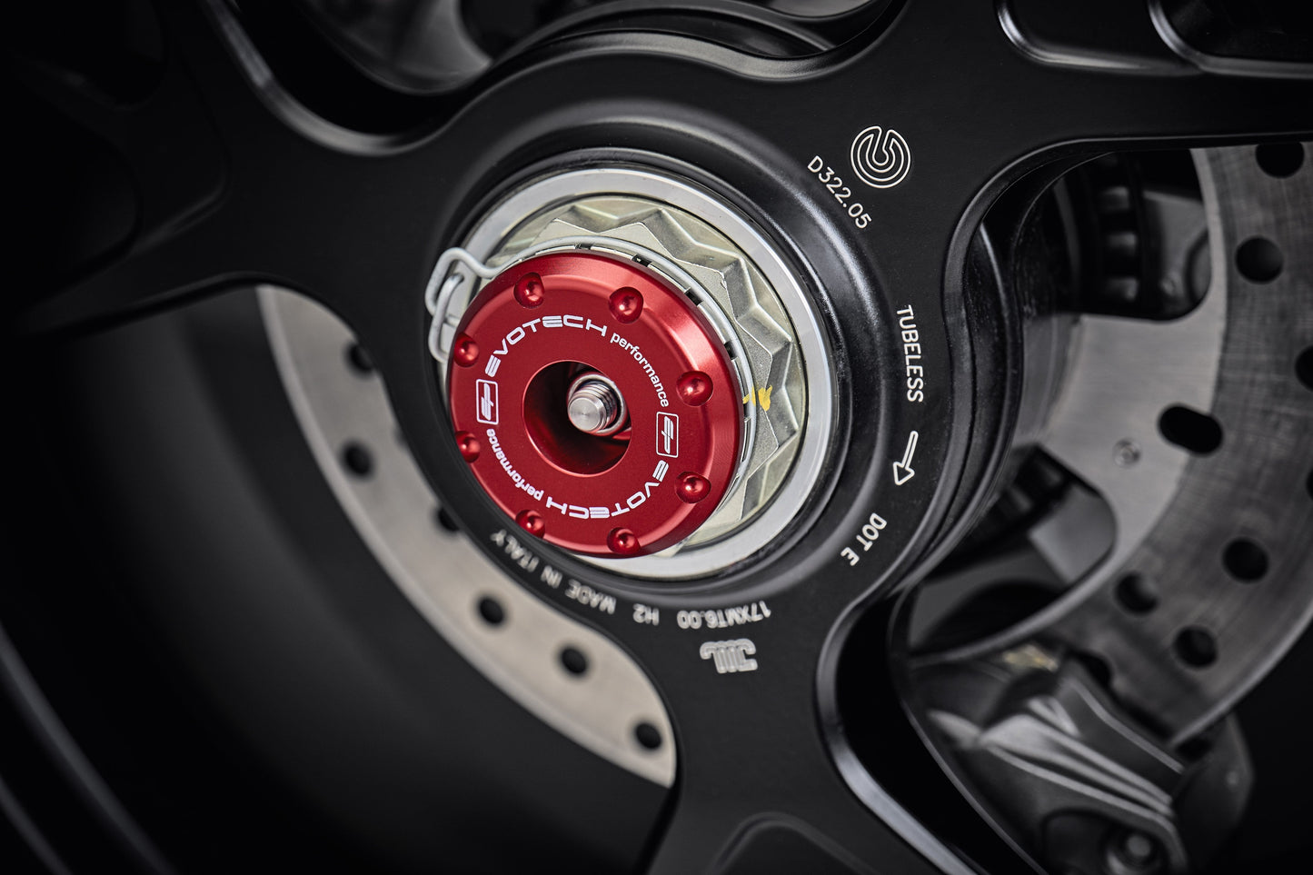 Evotech Voorvork en Achterbrug Beschermer Set - Ducati Streetfighter V2 (2022+)
