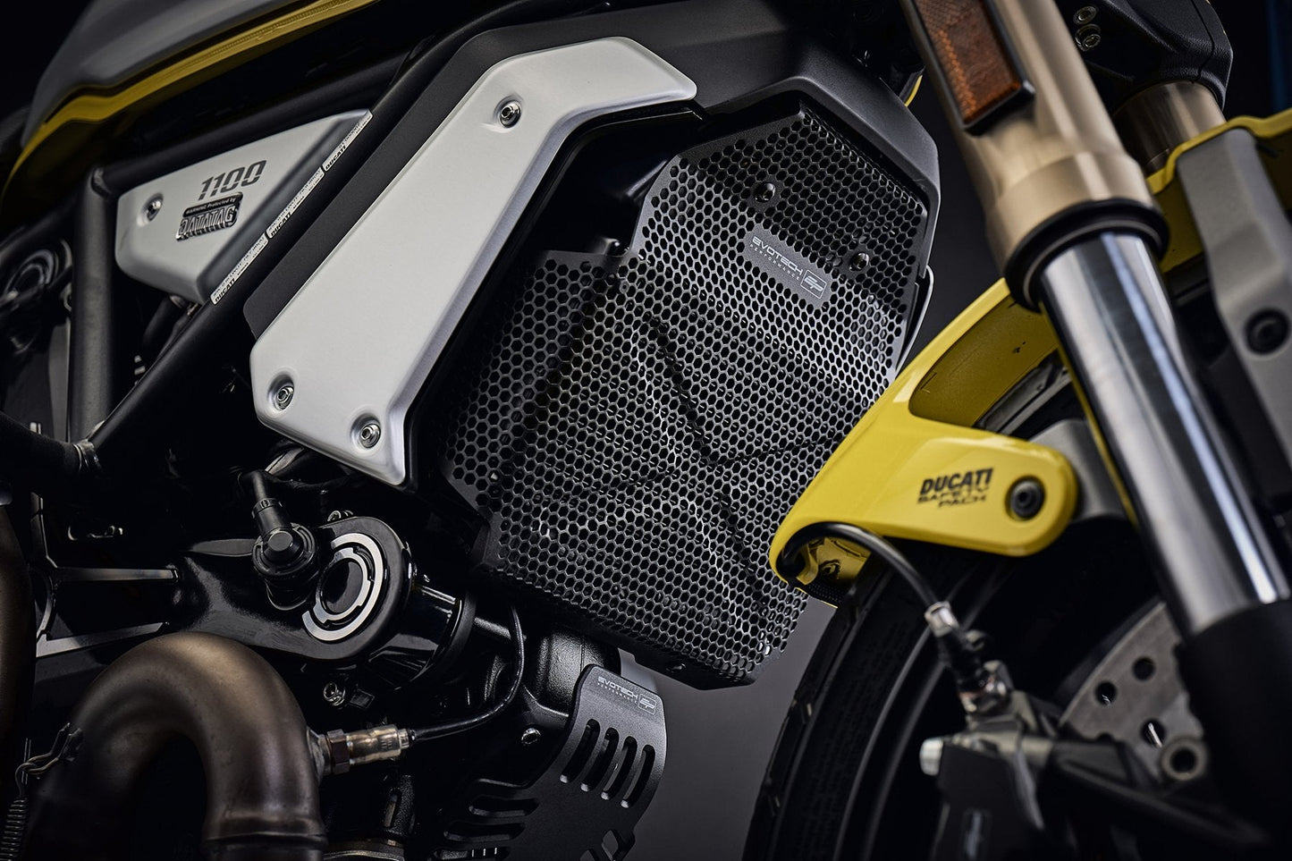 Evotech Ducati Scrambler 1100 Oliekoeler Beschermer (2018-2020)