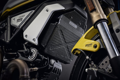 Evotech Ducati Scrambler 1100 Urban Motard Oliekoeler Beschermer (2022)